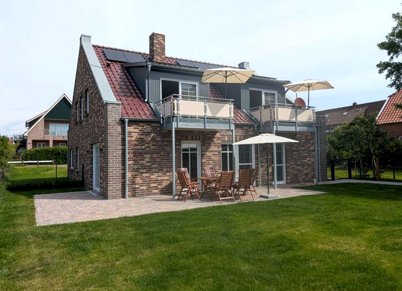 Außenansicht vom Ferienhaus Njord